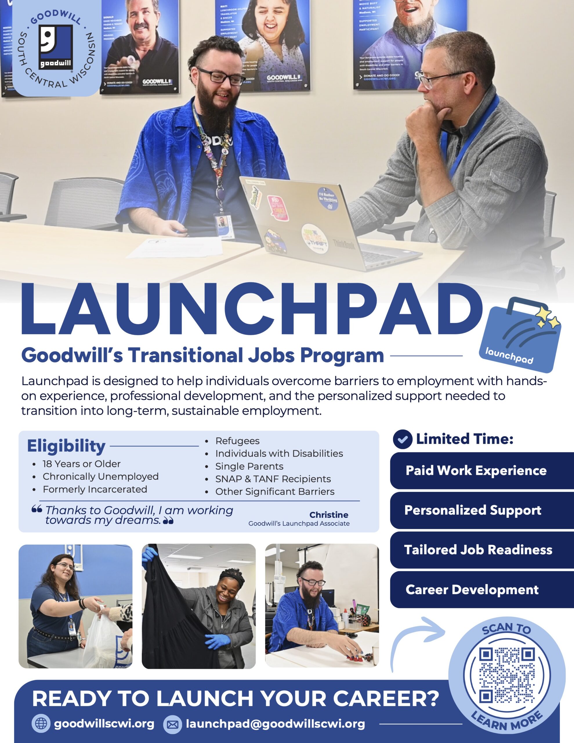 Launchpad - Goodwill of South Central Wisconsin